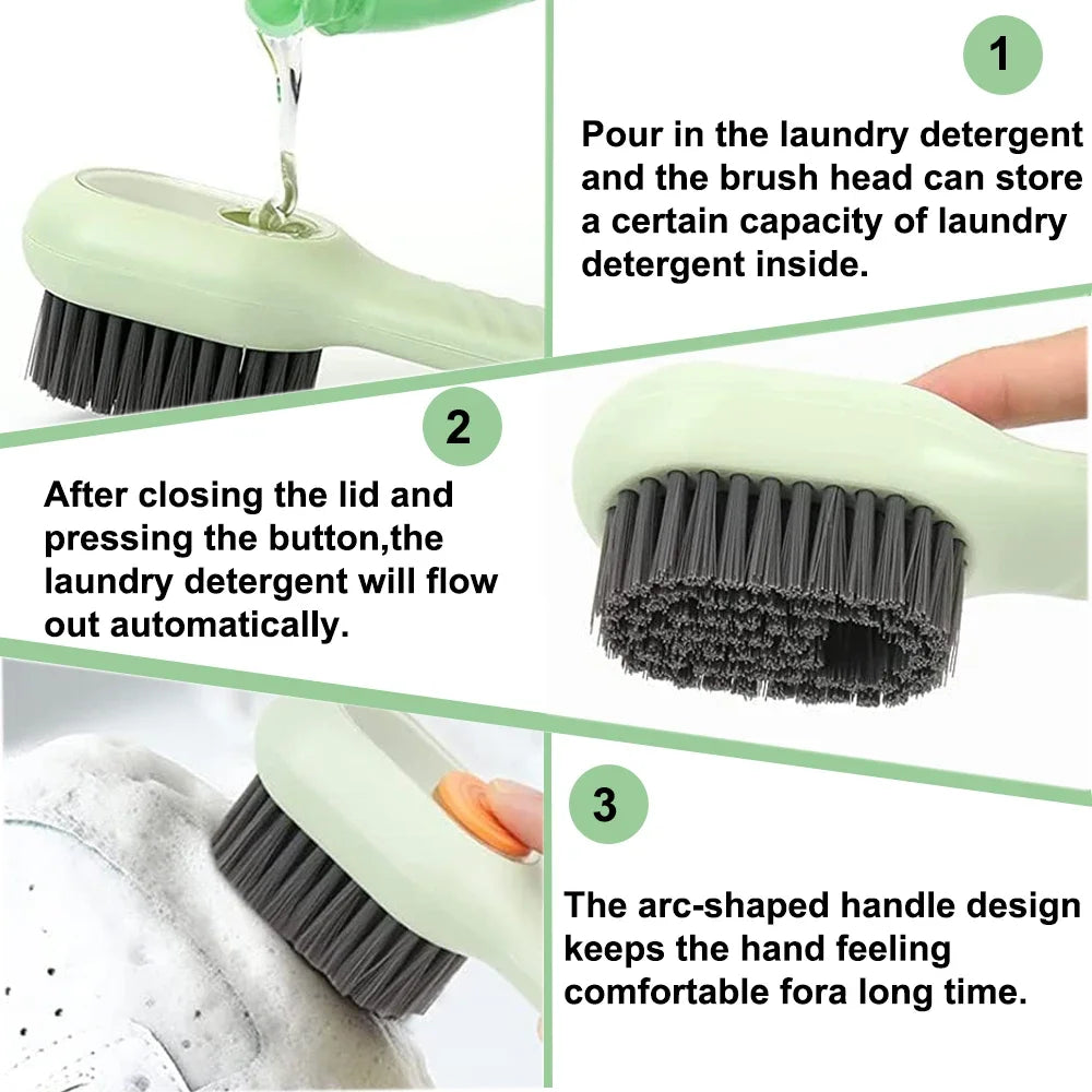 Soft Bristle Shoe Cleaning Brush